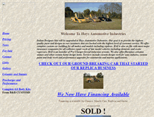 Tablet Screenshot of haysauto.com